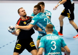 Handball match Germany vs Belarus, Men’s EHF EURO 2022 Hungary, Slovakia, Bratislava, 14.01.2021, Mandatory Credit © Axel Heimken / kolektiff